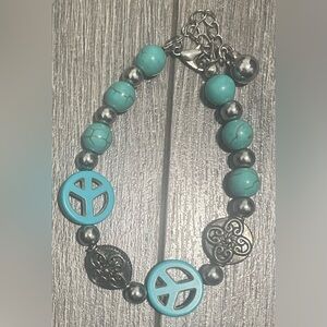 Peace Sign Bracelet